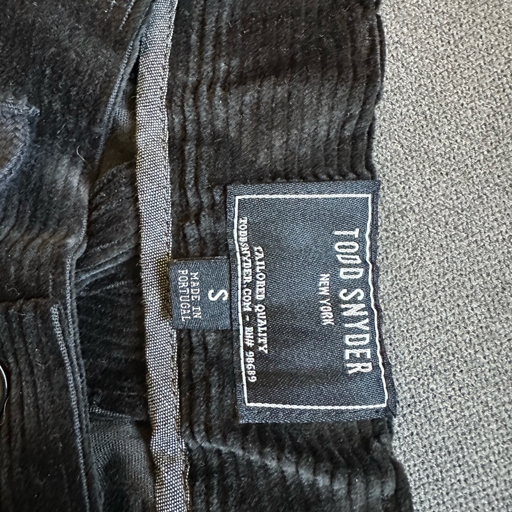 Todd Snyder Dark Brown Corduroy Trousers